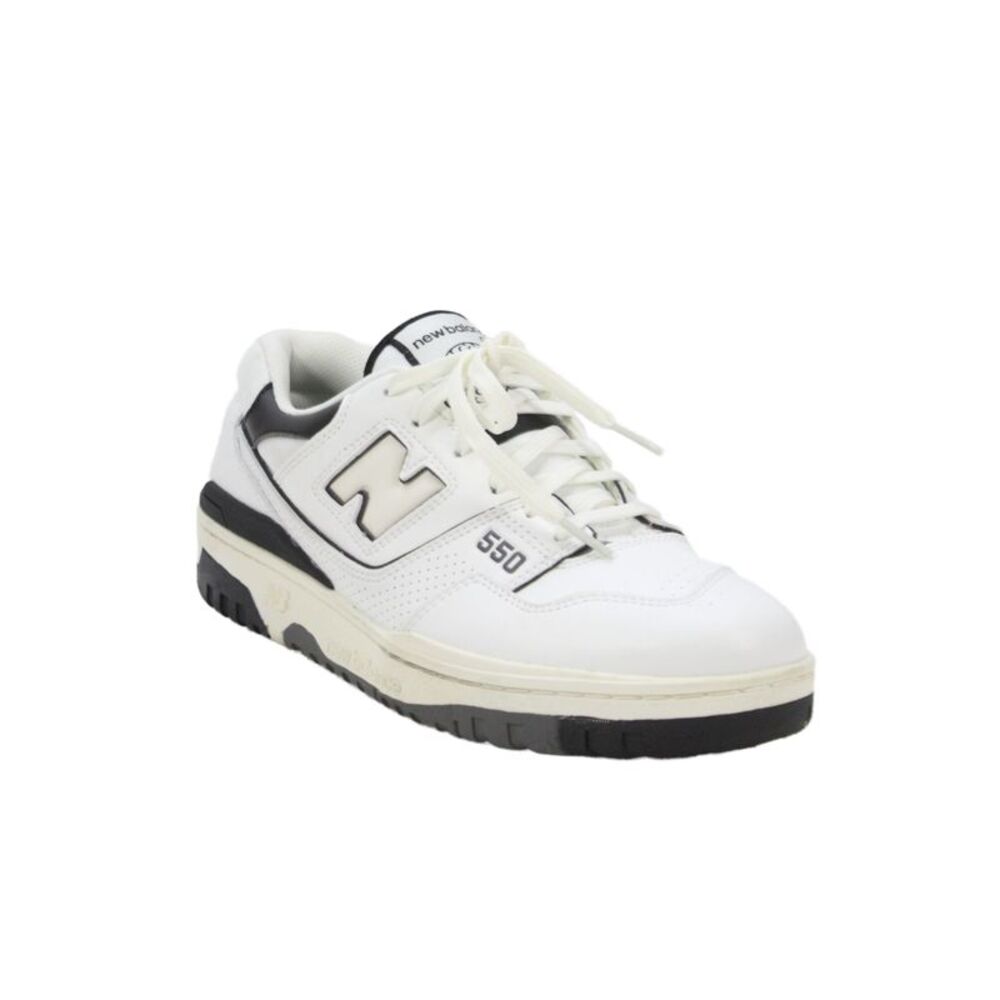 New Balance Mens Leather Golf Sneakers Shoes White Size 8.5